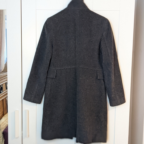 Zara pea coat - classic style - Women's wool blend Spring/ fall jacket - Picture 2 of 3